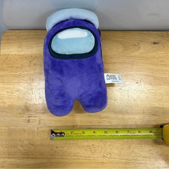Among Us Imposter Plush Purple Sailor Crewmate 7” Stuffed Toikido New NWT - Picture 11 of 11